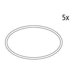 Kermi O-Ring Set, EBBA006, 72x3 GVBA DN 40, 2534996... KERMI-2534996 4051484925774 (Abb. 1)