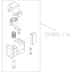 Kermi Aushängemechanismus Set links, EBNI013, Chrom, 2535874... KERMI-2535874 4051484927655 (Abb. 1)