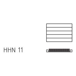 Kermi Heizwand horizontal Typ 11 840x61x1500mm weiß mit Abdeckung... KERMI-HHN11084150213K 4051487030611 (Abb. 1)