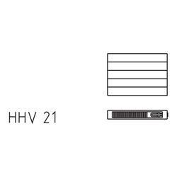 Kermi Ventil-Heizwand horizontal Typ 21 490x72x2200mm weiß mit Abdeckung Ausführ... KERMI-HHV210492202R5K 4051487138539 (Abb. 1)