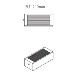 Kermi Kompakt-Ventil-Konvektor KKV Typ 21 100x210x1600mm weiß... KERMI-KKV2101016021XK 4051487105470 (Abb. 1)