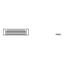 Kermi Konvektor Typ 22 140x122x3200mm ohne Abdeckung 1207W bei 55/45/20 Grad C, ... KERMI-KNN220143202U2K 4051487219948 (Abb. 1)