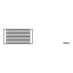 Kermi Konvektor Typ 54 280x255x2000mm, mit Abdeckung, 4790W bei 75/65/20 Grad C,... KERMI-KNN540282002U1K 4051487226915 (Abb. 1)