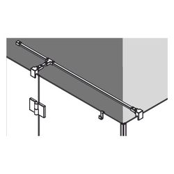 Kermi Stabilisierung Liga SSSFW, Silber Mattglanz, 1200mm Höhe, 2535960... KERMI-ZDSSSFWLI1201K 4051484596752 (Abb. 1)