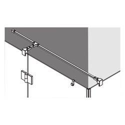 Kermi Stabilisierung Liga SSSFW, Silber Mattglanz, 1200mm Höhe, 2535960... KERMI-ZDSSSFWLI1201K 4051484596752 (Abb. 1)