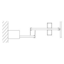 Kermi Duschkabine Nica Gleittür 2T bodenfrei Festfeld D2R 2000x1200x32mm ESG Klar ... KERMI-NID2R12020VAK 4051484483281 (Abb. 1)