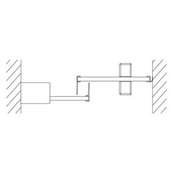 Kermi Duschkabine Nica Gleittür 2T bodenfrei Festfeld L2R 2000x1600x32mm ESG Klar ... KERMI-NIL2R16020VAK 4051484486299 (Abb. 1)