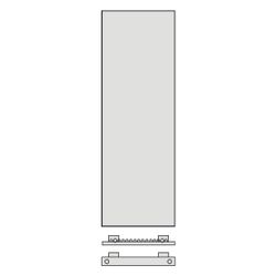 Kermi Niva Designheizkörper vertikal Typ 11 1220x80x520mm, 815W bei 75/65/20 Gra... KERMI-D8N1V12500408XK 4063769639429 (Abb. 1)