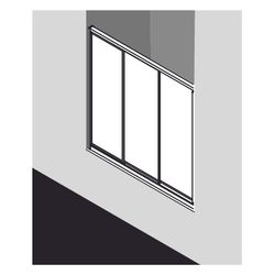 Kermi Duschkabine Nova 2000 Gleittür 3-teilig STD 1750x900x52mm Kerolan Fontana 3m... KERMI-N2STD0901711K 4046383229023 (Abb. 1)