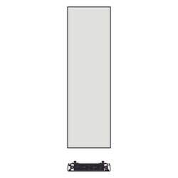Kermi Pateo Flair Designheizkörper vertikal 1870x102x670mm, 1154W bei 45/35/20 G... KERMI-PSR2L19670108XK 4063769545997 (Abb. 1)