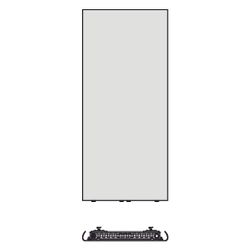 Kermi x2 Pateo Designheizkörper vertikal, 1725x66x600mm, 1406W bei 75/65/20 Grad... KERMI-PSR211700602XXK 4037486409306 (Abb. 1)