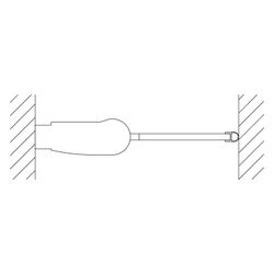 Kermi Duschkabine Pega Pendeltür 1F 1TL 2000x900x27mm ESG Klar 6mm Silber Hochglan... KERMI-PE1TL09020VPK 4051484523130 (Abb. 1)