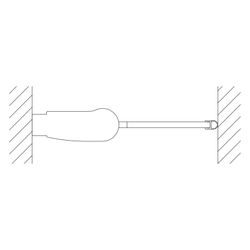 Kermi Duschkabine Pega Pendeltür 1F 1TL 2000x900x27mm ESG Klar 6mm Silber Hochglan... KERMI-PE1TL09020VPK 4051484523130 (Abb. 1)