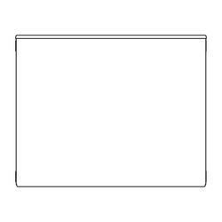 Kermi Plan-K Hygiene Flachheizkörper glatt Typ 10 705x63x805mm, 482W bei 75/65/2... KERMI-PK0100700801N1K 4063769425053 (Abb. 1)