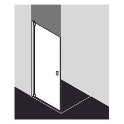 Kermi Pendeltür RAYA 1KL 1000x 2000 BV: 970-1000 SIMG ESG Klar STR3... KERMI-RA1KL100201BK 4051484829775 (Abb. 1)