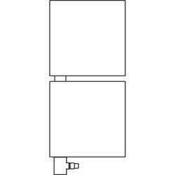 Kermi Signo Designheizkörper 1827x540x57mm circonsilber/circonsilber rechts... KERMI-SGV1A170055TRTK  (Abb. 1)