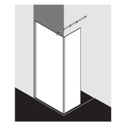Kermi WALK-IN XB WIW 1200x 2000 BV: 1180-1200 SIHG ESG STR3 CLE... KERMI-XBWIW12020VDK 4051484857211 (Abb. 1)