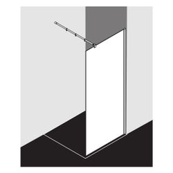 Kermi WALK-IN XB WIW 1200x 2000 BV: 1180-1200 SIHG ESG STR3 CLE... KERMI-XBWIW12020VDK 4051484857211 (Abb. 1)