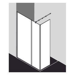 Kermi WALK-IN XB WIW 1200x 2000 BV: 1180-1200 SIHG ESG STR3 CLE... KERMI-XBWIW12020VDK 4051484857211 (Abb. 1)