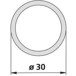Kermi Deckenstütze Vario 2000 ZDDS WPD, 2500mm Höhe, Weiß, 2535880... KERMI-ZDDSWPDV22502K 4051484859819 (Abb. 1)