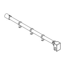 Kermi Stabilisierung Raya SST90, Silber Hochglanz, 1200mm Höhe, 2535970... KERMI-ZDSST90RA120VK 4051484473008 (Abb. 1)