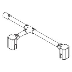 Kermi Umrüstset Mena SSSFW, Schwarz Soft, 1250mm Höhe, 2535963... KERMI-ZDSSSFWME1253K 4051484869481 (Abb. 1)