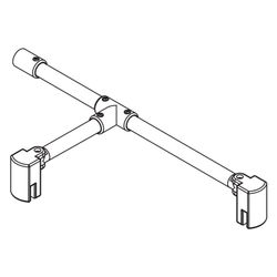 Kermi Stabilisierung Pega SSSFW, Silber Hochglanz, 1250mm Höhe, 2535966... KERMI-ZDSSSFWPE125VK 4051484662129 (Abb. 1)