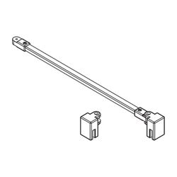 Kermi Stabilisierung Liga SSTFS, Silber Hochglanz, 1200mm Höhe, 2535973... KERMI-ZDSSTFSLI120VK 4051484659839 (Abb. 1)