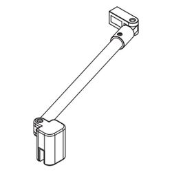 Kermi Stabilisierung Mena SSVSS, Schwarz Soft, 700mm Höhe, 2535987... KERMI-ZDSSVSSME0703K 4051484869504 (Abb. 1)