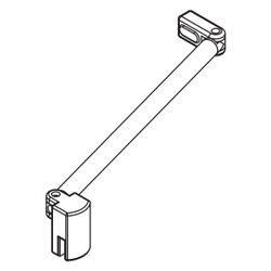 Kermi Stabilisierung Pega SSVSS, Silber Hochglanz, 700mm Höhe, 2535990... KERMI-ZDSSVSSPE070VK 4051484498315 (Abb. 1)