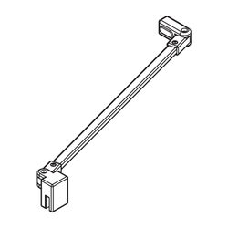 Kermi Stabilisierung Liga SSVSS, Silber Hochglanz, 700mm Höhe, 2535985... KERMI-ZDSSVSSLI070VK 4051484410966 (Abb. 1)