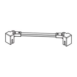 Kermi Stabilisierung Liga SSVSW, Silber Hochglanz, 700mm Höhe, 2535998... KERMI-ZDSSVSWLI070VK 4051484410980 (Abb. 1)