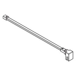 Kermi Haltestange Liga SSS90, Silber Hochglanz, 1200mm Höhe, 2535940... KERMI-ZDSSS90LI120VK 4051484410942 (Abb. 1)