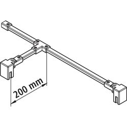Kermi Stabilisierung Liga SSSFW, Silber Mattglanz, 1200mm Höhe, 2535960... KERMI-ZDSSSFWLI1201K 4051484596752 (Abb. 1)