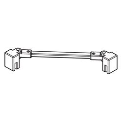 Kermi Stabilisierung Liga SSVSW, Silber Hochglanz, 700mm Höhe, 2535998... KERMI-ZDSSVSWLI070VK 4051484410980 (Abb. 1)