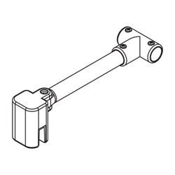 Kermi Handtuch-Haken Mena USSFW, Chrom, 200mm, 2536077... KERMI-ZDUSSFWME020ZK 4051484869696 (Abb. 1)