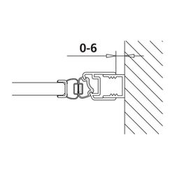 Kermi Magnetprofil x1, 1264 passend zu Alu-Profil 1206A, 2000mm, passend bis Serienhöhe ... KERMI-6027961 4051484930136 (Abb. 1)