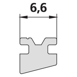 Kermi Magnetleiste 9233, 2000mm, mit Magnetprofil bis 2000mm, 2292330... KERMI-2292330 4051484920991 (Abb. 1)