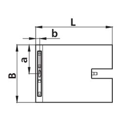 Kermi Komplettboard Line E70 090090 L 900 x B 900 x H 70 mm, Rinnenl. 300... KERMI-BCE700900903K 4051484939368 (Abb. 1)