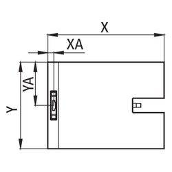 Kermi Komplettboard Line E70 120090 L 1200 x B 900 x H 70 mm, Rinnenl. 300... KERMI-BCE701200903K 4051484939399 (Abb. 1)