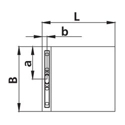 Kermi Board Line EUE 150090 L 1500 x B 900 x H 140 mm... KERMI-BCEUE150090XK 4051484939573 (Abb. 1)