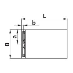 Kermi Board Line EXE 100100 L 1000 x B 1000 x H 50 mm... KERMI-BCEXE100100XK 4051484939719 (Abb. 1)