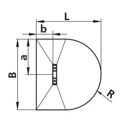 Kermi Board Line HUB 087106 L 870 x B 1060 x H 140 mm... KERMI-BCHUB087106XK 4051484939801 (Abb. 1)