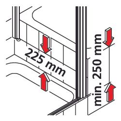Kermi Seitenwand Ibiza 2000 verkürzt beweglich neben Badewanne TVL 1750x900x24mm E... KERMI-I2TVL090171AK 4046383539443 (Abb. 1)