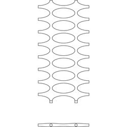 Kermi Ideos Designheizkörper 1151x508x35mm circonsilber... KERMI-IDN10120050TXXK  (Abb. 1)