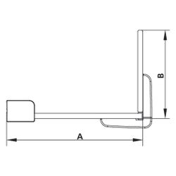 Kermi Walk-In Wall Mena Festfeld Winkel WBL 2000x1000x33mm ESG Klar 8mm Silber Hoc... KERMI-MEWBL10020VAK 4051484894162 (Abb. 1)