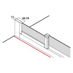 Kermi Duschkabine Nova 2000 Viertelkreis Gleittüren R53 1850x870-885x17mm Kerolan ... KERMI-N2R530901811K 4046383225254 (Abb. 1)