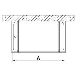 Kermi Walk-In XB Free FWA 2000x1500x18mm ESG Klar 8mm Silber Hochglanz Anschlag li... KERMI-XBFWA15020VPK 4051484579472 (Abb. 1)