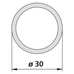 Kermi Deckenstütze Vario 2000 ZDDS WPD, 2500mm Höhe, Weiß, 2535880... KERMI-ZDDSWPDV22502K 4051484859819 (Abb. 1)