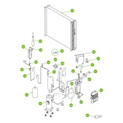 Kermi Filtertrockner mit Schauglas für x-change dynamic pro 6 und 10 AW E, W90621... KERMI-W90621 4063769142073 (Abb. 1)